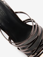 Pewter Forever Comfort® Multi Strap Mules - Image 9 of 9