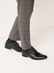 Black Derby Lace- Up Shoes - Image 1 of 12