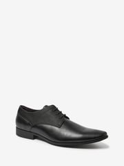 Black Derby Lace- Up Shoes - Image 6 of 12