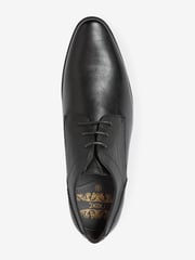 Black Derby Lace- Up Shoes - Image 7 of 12