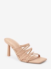 Nude Forever Comfort® Multi Strap Mules - Image 3 of 5