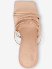 Nude Forever Comfort® Multi Strap Mules - Image 4 of 5