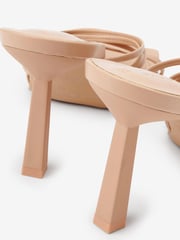 Nude Forever Comfort® Multi Strap Mules - Image 5 of 5
