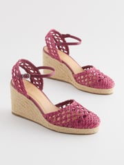 Pink Signature Macramé Wedge - Image 4 of 8