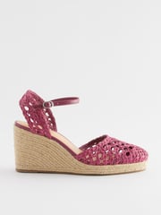 Pink Signature Macramé Wedge - Image 5 of 8