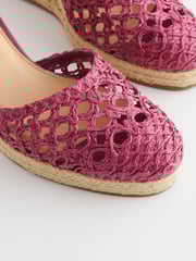Pink Signature Macramé Wedge - Image 7 of 8