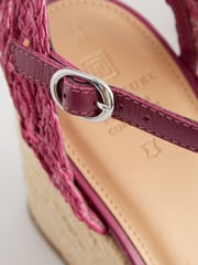 Pink Signature Macramé Wedge - Image 8 of 8