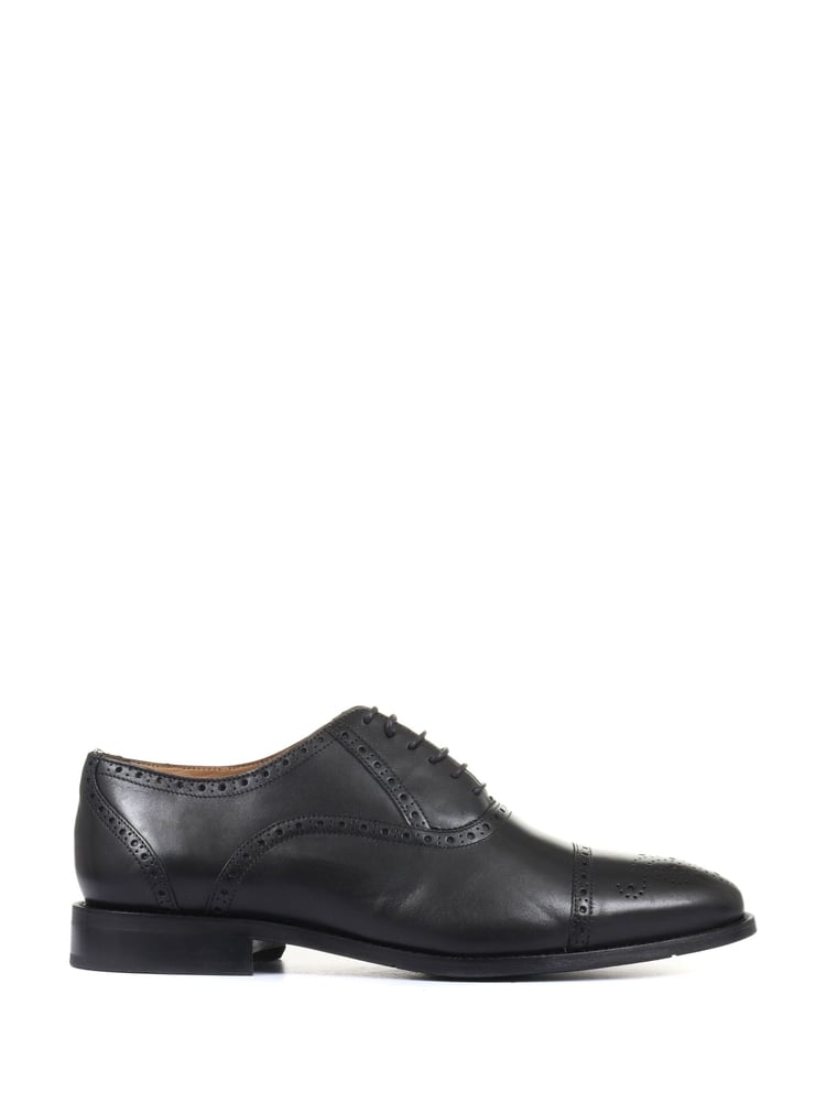 Jones Bootmaker Black Gents Leather Lace Smart Shoes - Image 2 of 6
