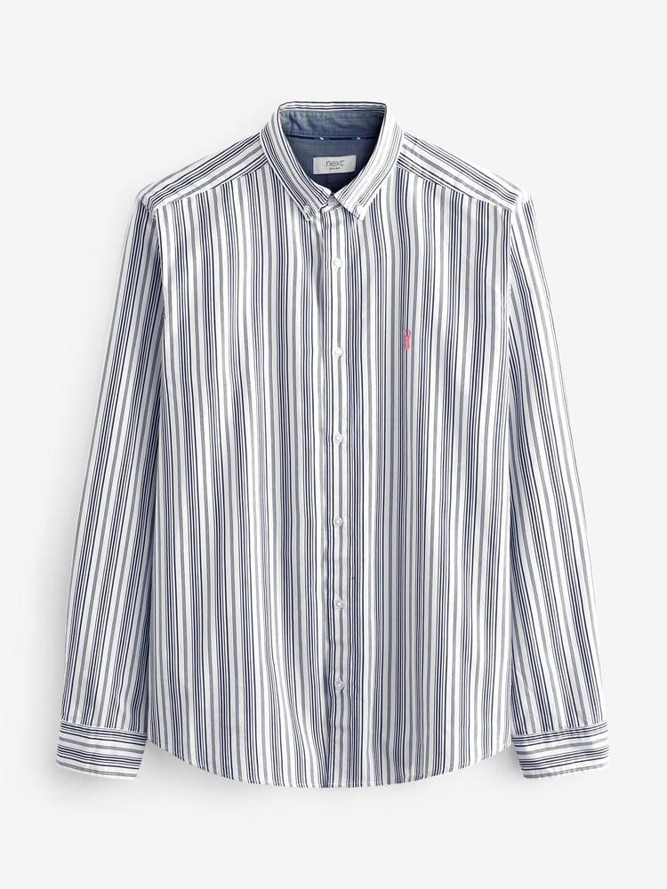 Stripe Roll Sleeve Shirt - Image 2 of 2