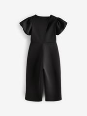 Black Mesh Occassion Jumpsuit (3-16yrs) - Image 6 of 8
