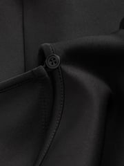 Black Mesh Occassion Jumpsuit (3-16yrs) - Image 7 of 8