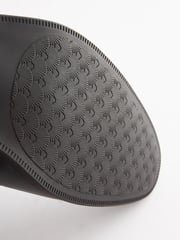 Black Wide Fit Brogue Shoes - Image 5 of 5