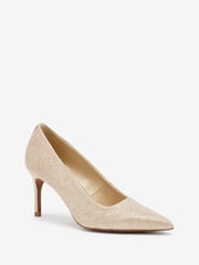 Shimmer Regular/Wide Fit Forever Comfort® Soft Point Toe Everyday Court Shoes - Image 4 of 7