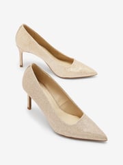 Shimmer Regular/Wide Fit Forever Comfort® Soft Point Toe Everyday Court Shoes - Image 5 of 7
