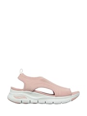 Pink - Skechers Damen Arch Fit City Catch Sandalen - Bild 1 von 5