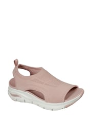 Pink - Skechers Damen Arch Fit City Catch Sandalen - Bild 3 von 5