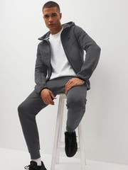 Nike Dark Grey Tech Fleece Zip-Up Hoodie - Image 3 of 11