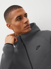 Nike Dark Grey Tech Fleece Zip-Up Hoodie - Image 5 of 11