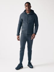 Nike Dark Grey Tech Fleece Zip-Up Hoodie - Image 7 of 11