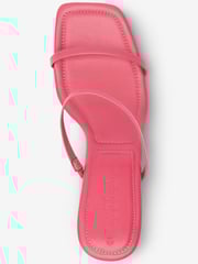 Pink Forever Comfort 2 Band Strappy Mules - Image 6 of 7