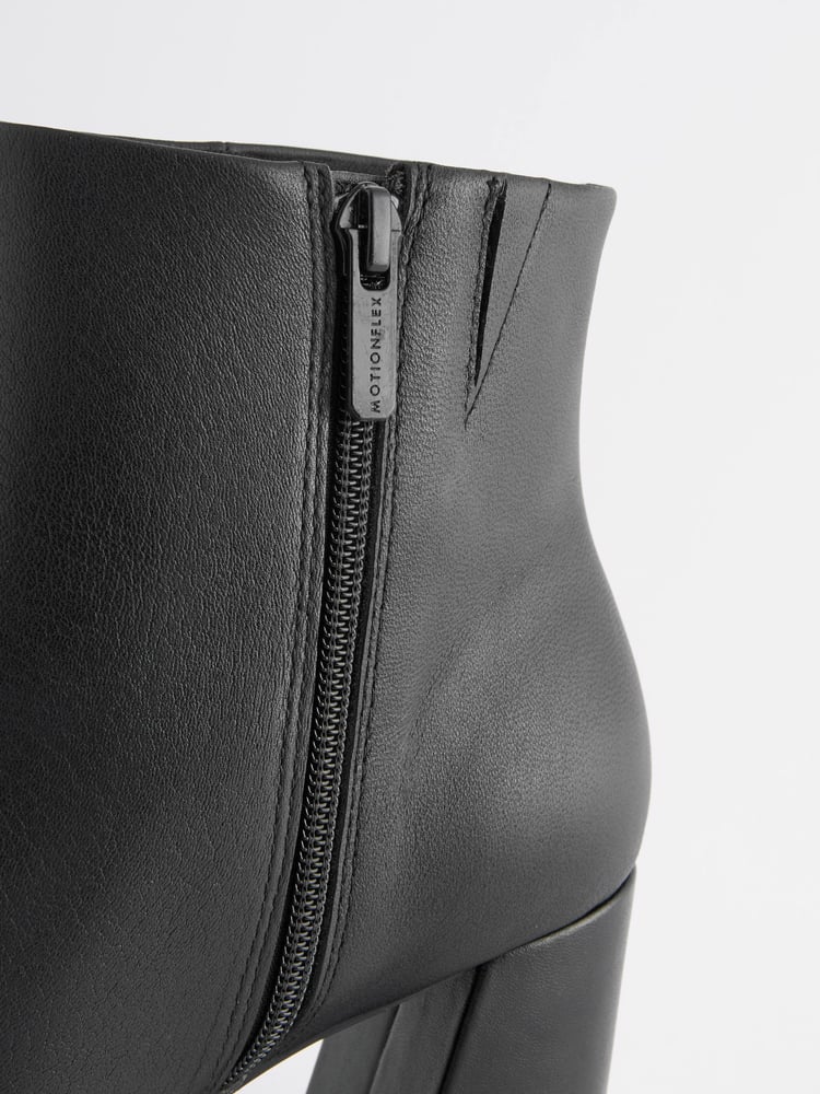Black Forever Comfort® With Motionflex Square Toe Ankle Boots - Image 5 of 5 Black Forever Comfort® With Motionflex Square Toe Ankle Boots - Image 5 of 5