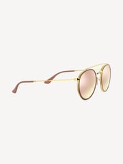 Ray-Ban Gold Round Double Bridge Sunglasses - Image 2 of 12