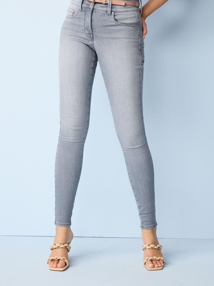 Grey Next Lift, Slim And Shape Skinny Jeans - Image 2 of 5