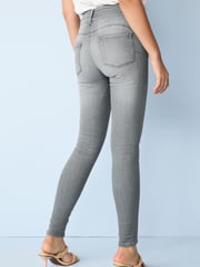Grey Next Lift, Slim And Shape Skinny Jeans - Image 3 of 5