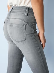 Grey Next Lift, Slim And Shape Skinny Jeans - Image 4 of 5