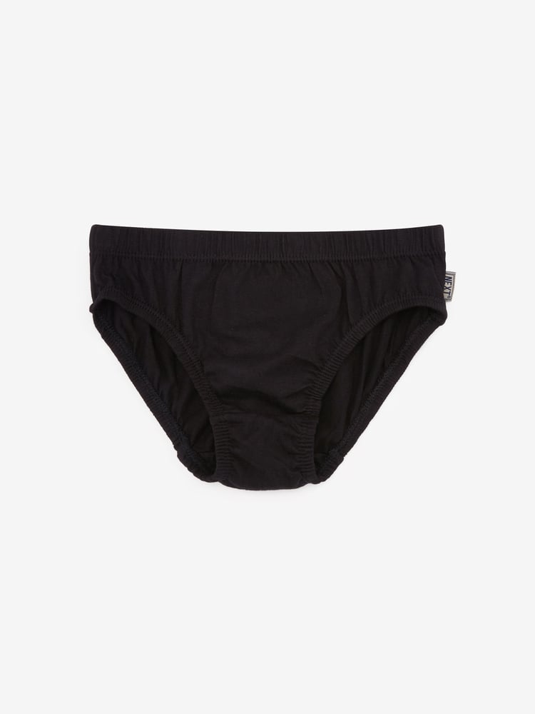 Black 100% Cotton Briefs 7 Pack (1.5-16yrs) - Image 2 of 4