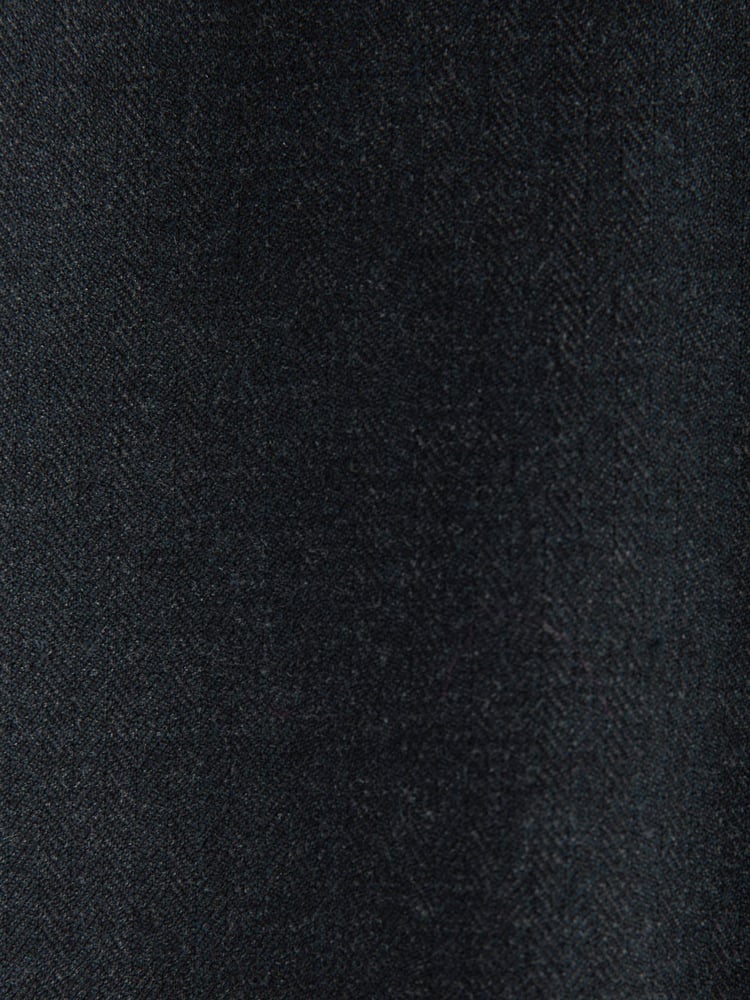Navy Blue Herringbone Suit Trousers - Image 10 of 10