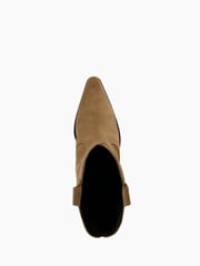 Dune London Brown Pardner Pull On Western Boots - Image 6 of 6