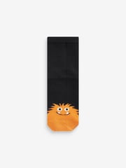 Black/Bright Monsters Cotton Rich Socks 10 Pack - Image 10 of 11