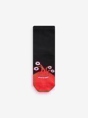 Black/Bright Monsters Cotton Rich Socks 10 Pack - Image 2 of 11