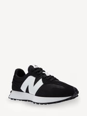 New Balance White/Black Mens 327 Trainers - Image 4 of 13