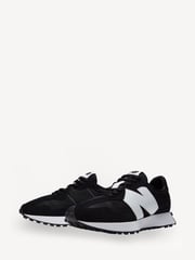 New Balance White/Black Mens 327 Trainers - Image 7 of 13
