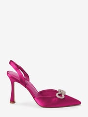 Pink Next Forever Comfort® Slingback Bow Heels - Image 4 of 7