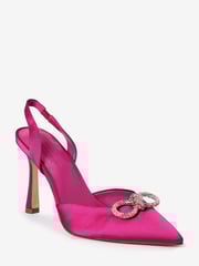 Pink Next Forever Comfort® Slingback Bow Heels - Image 5 of 7