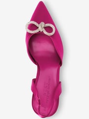 Pink Next Forever Comfort® Slingback Bow Heels - Image 7 of 7