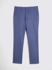 MOSS Dark Blue Tailored Chino Trousers - Image 4 of 4