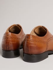 Ted Baker Brown Formal Leather Amaiss Brogue Shoes - Image 4 of 4