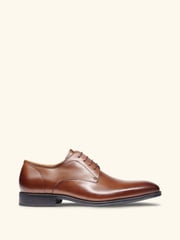 MOSS Tan Alberta Performance Leather Derby Shoes - Image 1 of 4