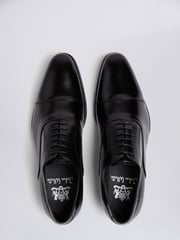 MOSS Black John Guildhall Oxford Shoes - Image 3 of 4