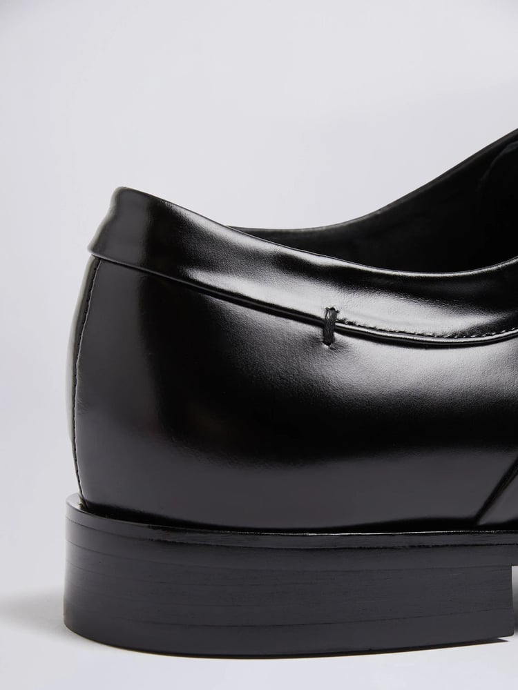 MOSS Black John Guildhall Oxford Shoes - Image 4 of 4