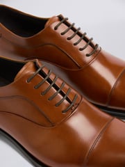 MOSS Tan John Guildhall Oxford Shoes - Image 5 of 5