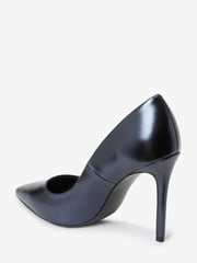 Navy Blue Regular/Wide Fit Forever Comfort® Point Court Shoes - Image 5 of 7