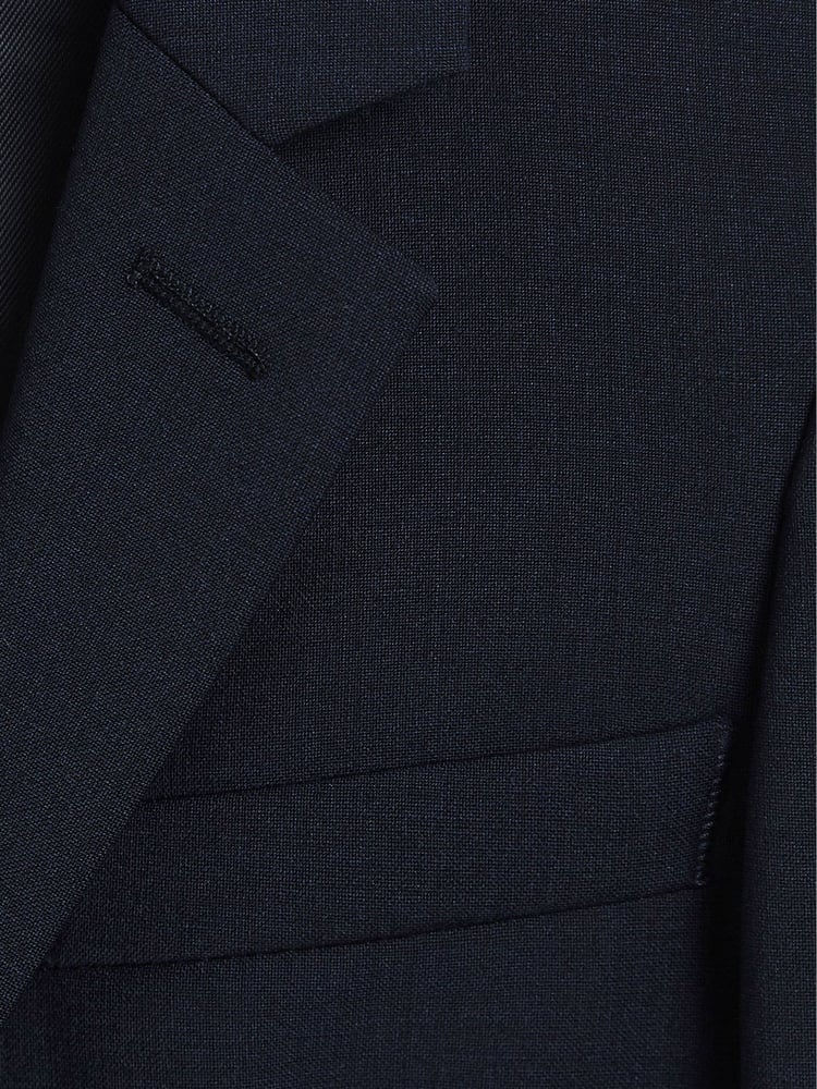 Reiss Navy Hope Junior Modern Fit Mixer Blazer - Image 6 of 6