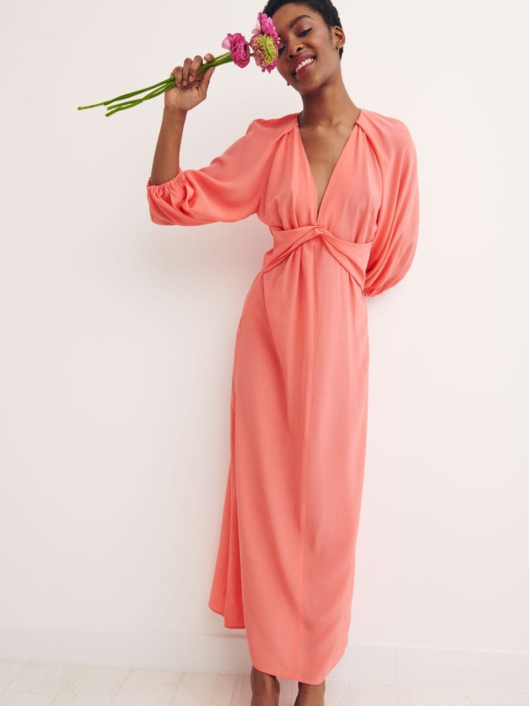 Nobody's Child Lolita Pink Midi Dress - Image 1 of 4