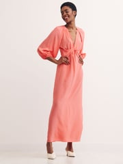 Nobody's Child Lolita Pink Midi Dress - Image 3 of 4