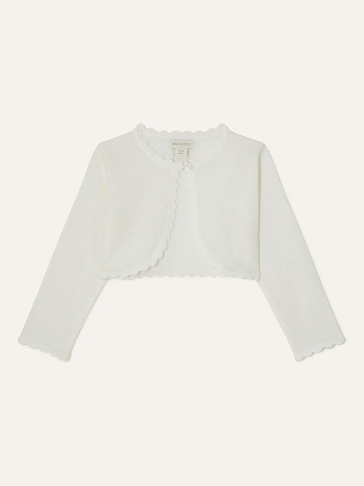 Monsoon Natural Baby Niamh Cardigan - Image 3 of 3